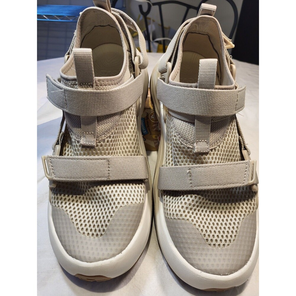 TEVA womens 9 Sneaker/sandal, Beige, New Without Box, Adjustable Straps